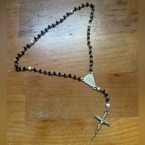 Vintage mini wristlet rosary